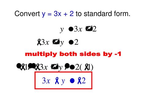 Convert Y = 3x^2 To Standard Form In 5 Steps